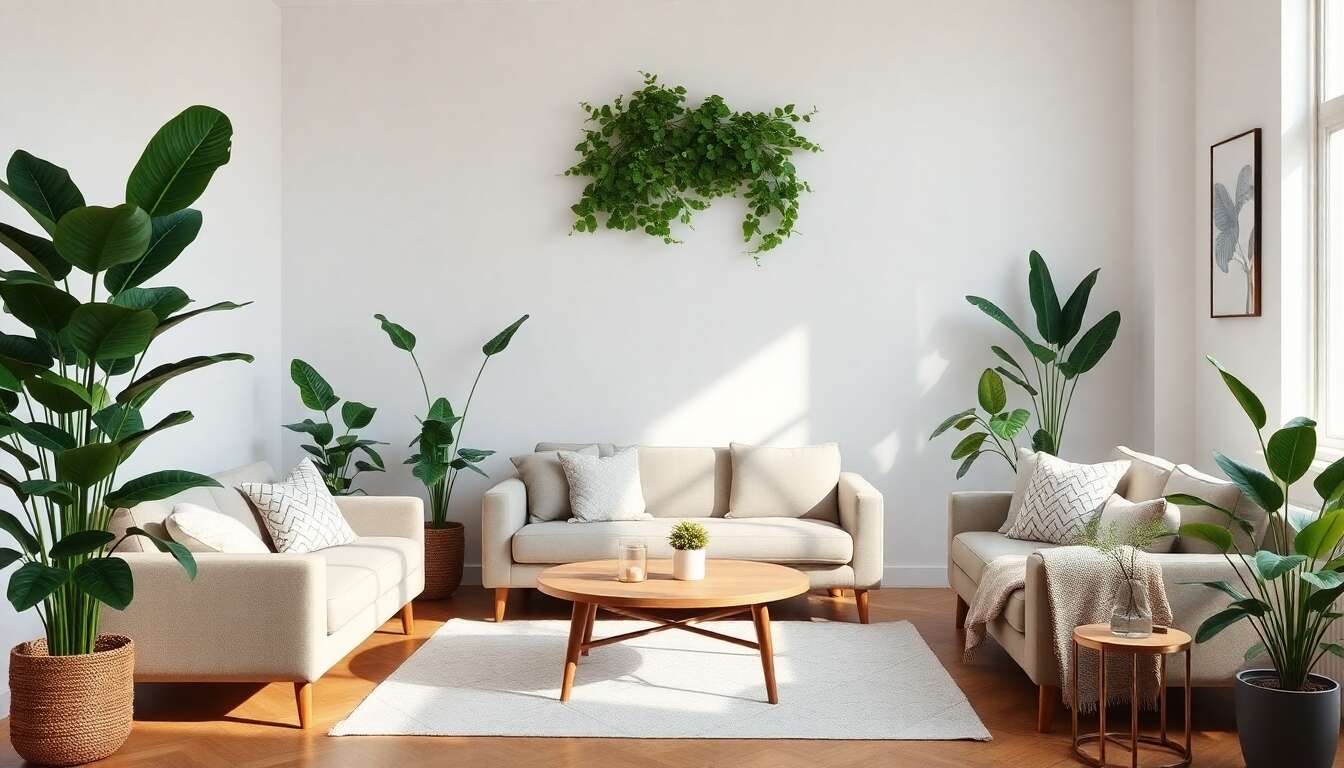 Plantes artificielles : intégrez la nouvelle tendance déco dans votre salon
