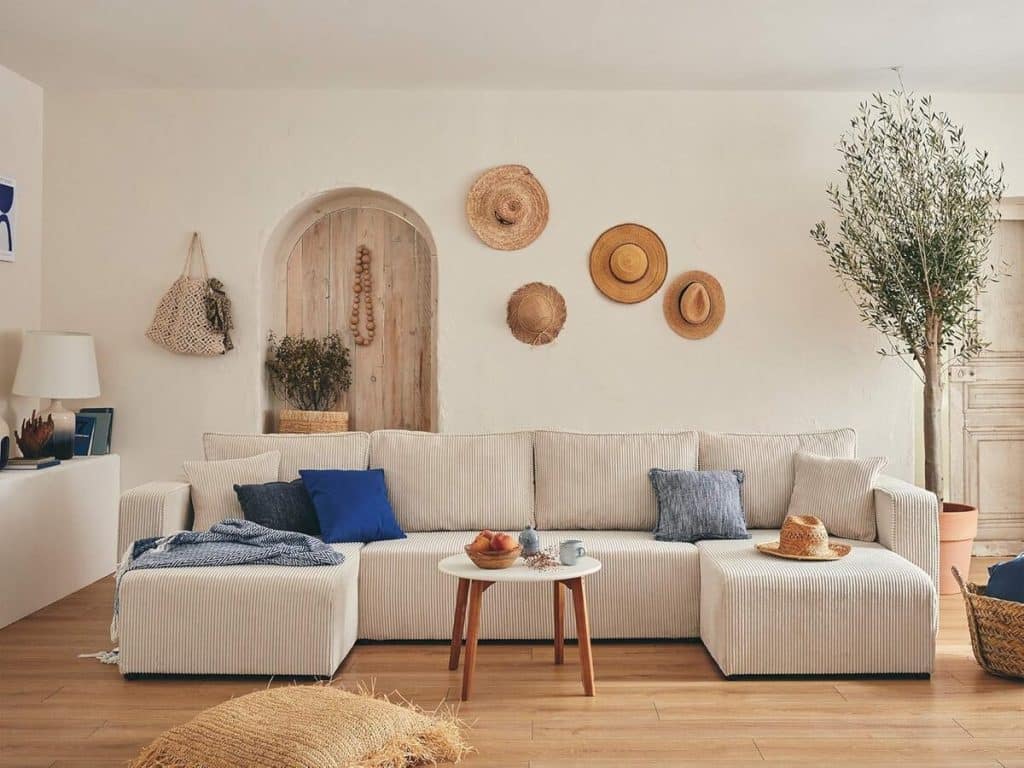 Avis canapé convertible Topaze de Best Mobilier : confort XXL en velours côtelé