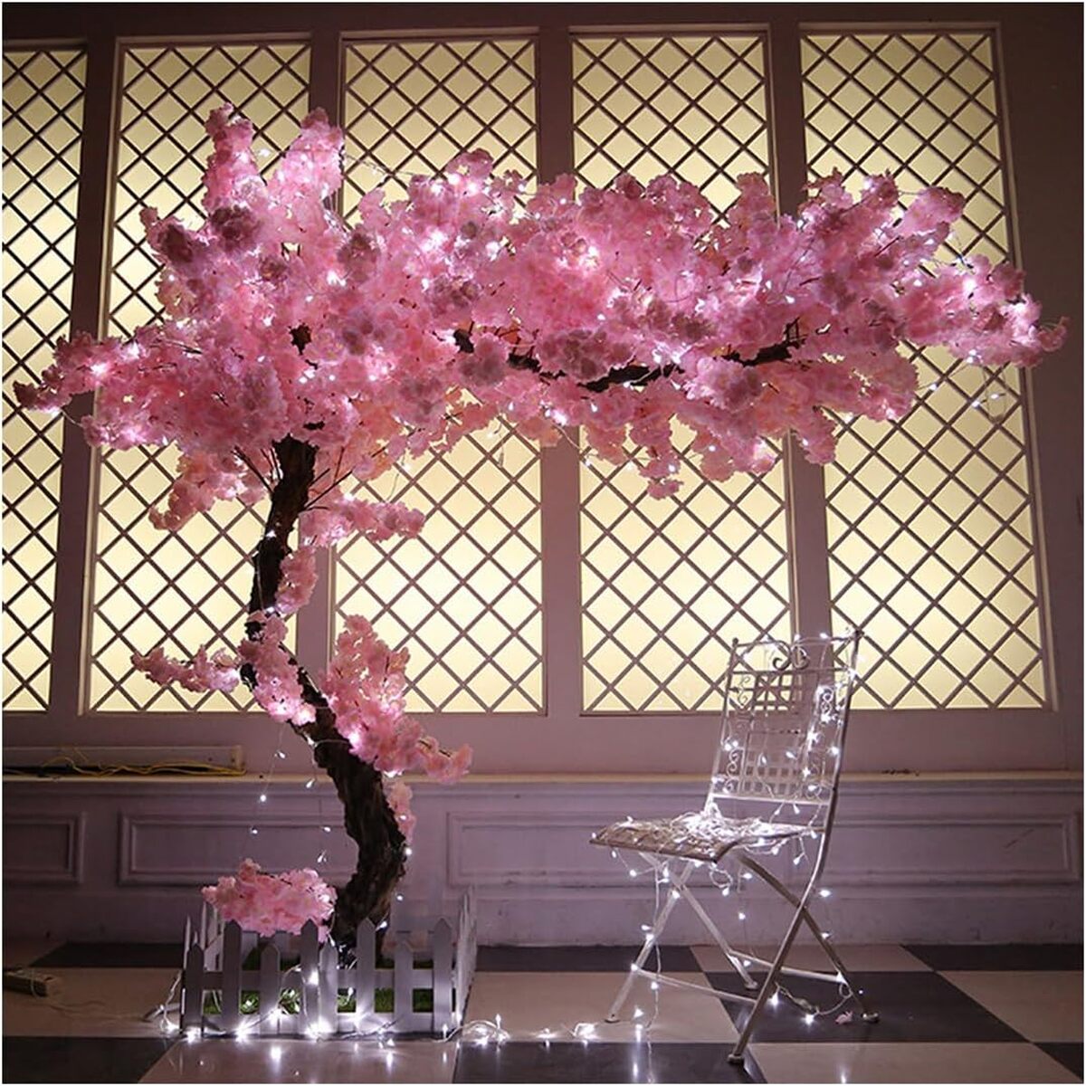 Avis sur l'arbre de fleur de cerisier artificiel CDDUOLA (70.9IN/180CM)