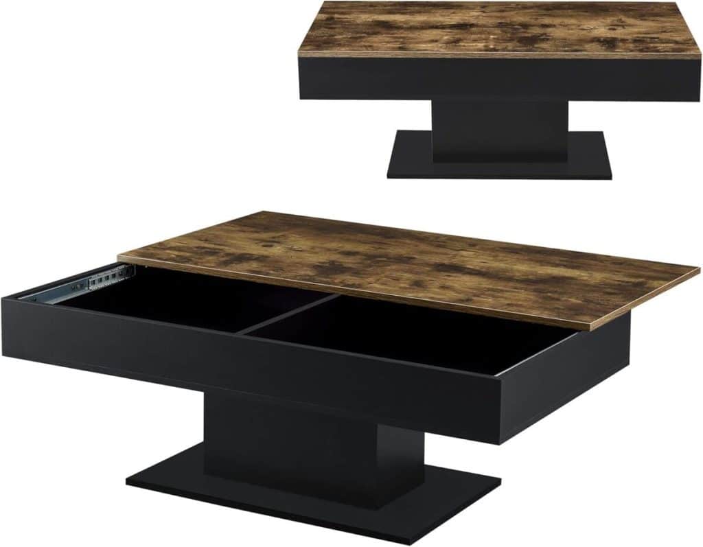 Avis : table basse [en.casa] avec espaces de rangement