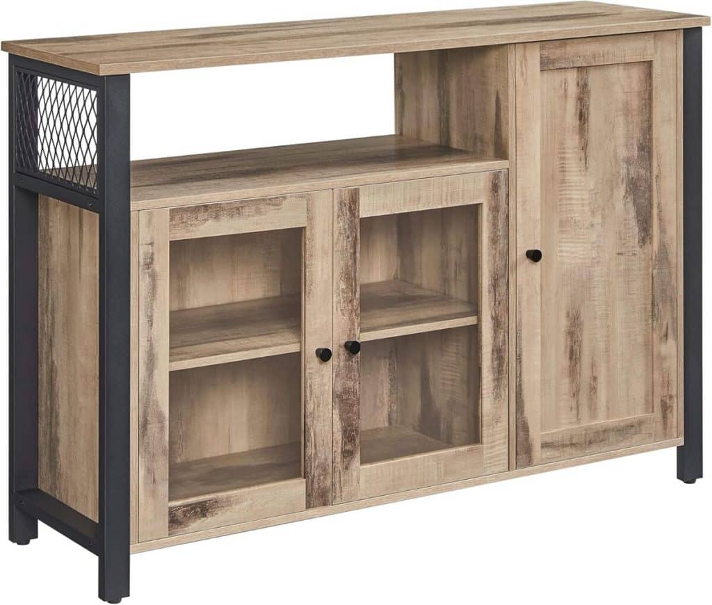 Test : buffet VASAGLE LSC096B50 style rustique