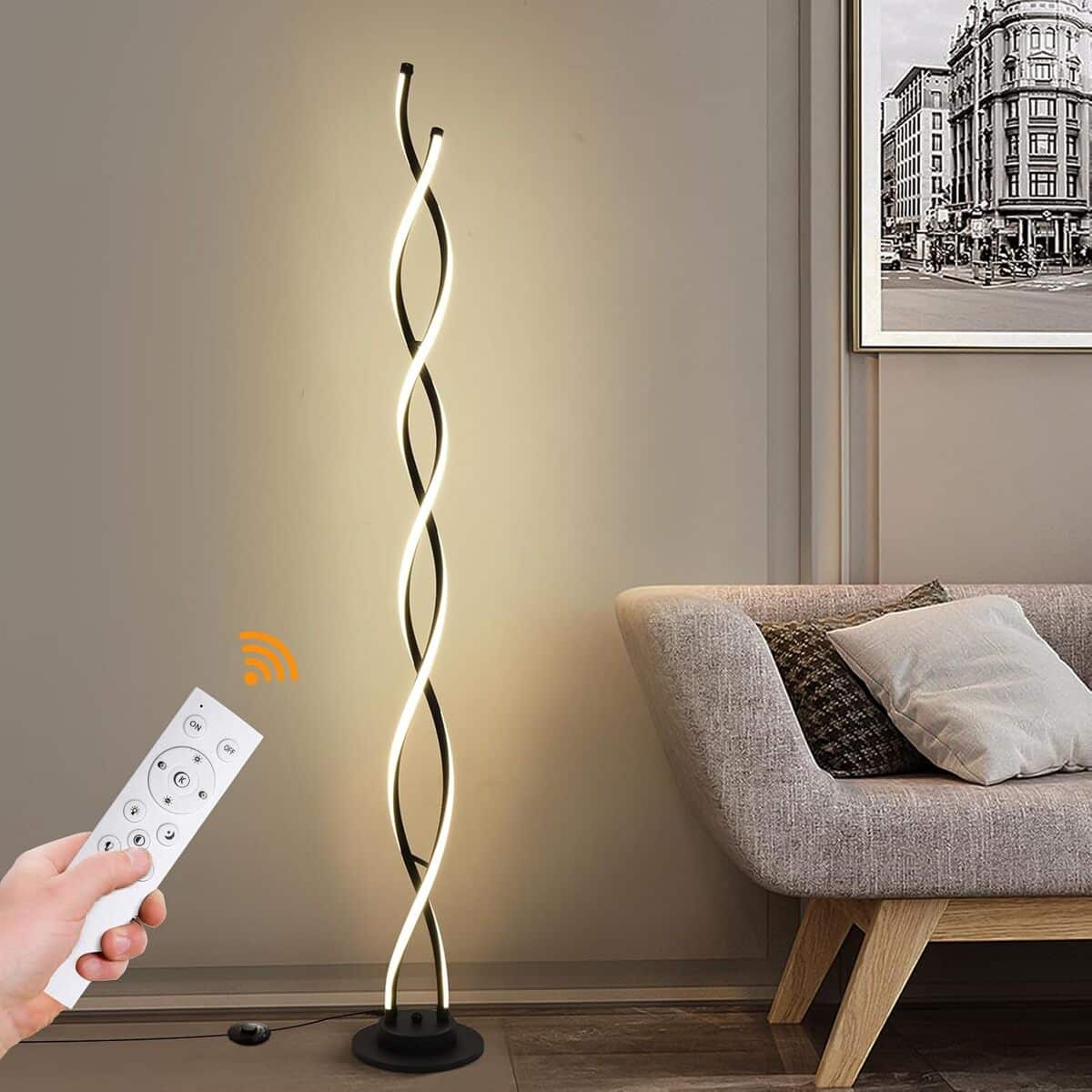 Test du lampadaire AManLife : élégance et polyvalence pour votre intérieur