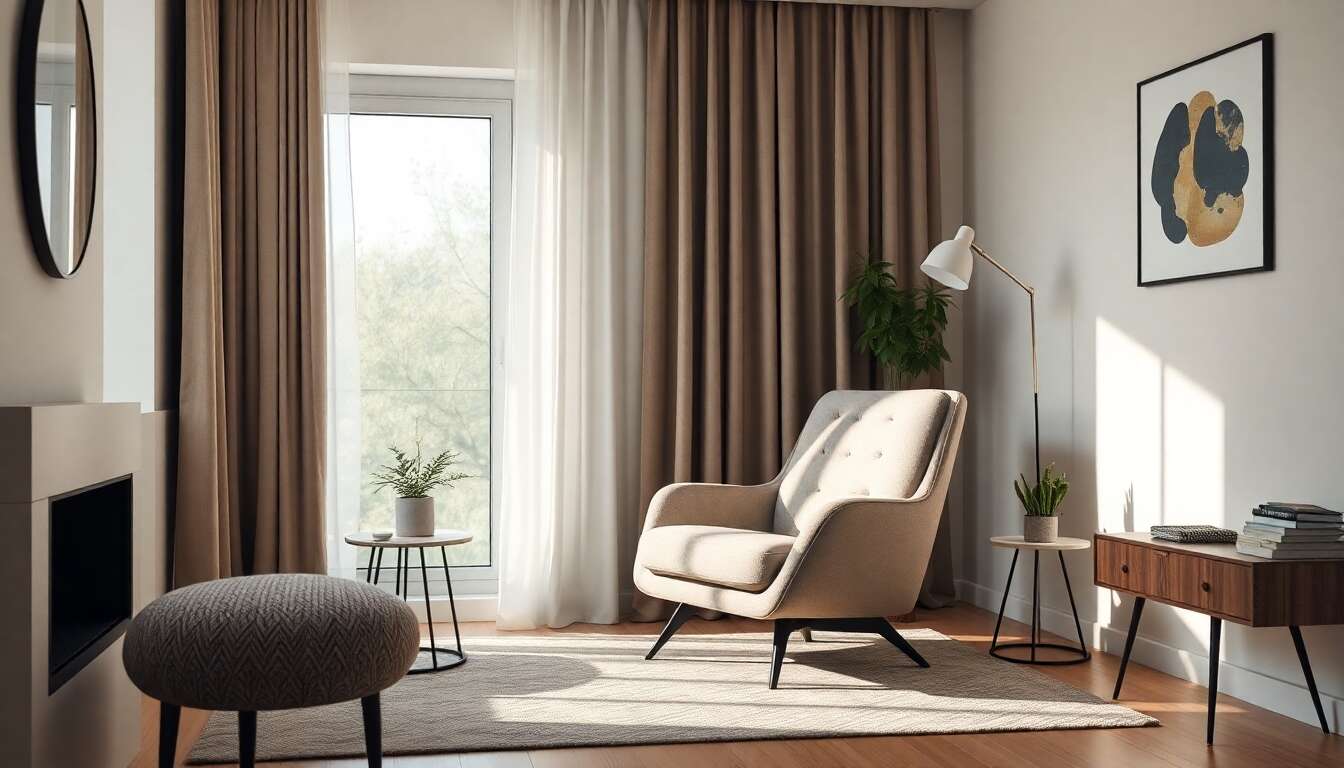 Fauteuils de salon modulables : solutions pour petits espaces