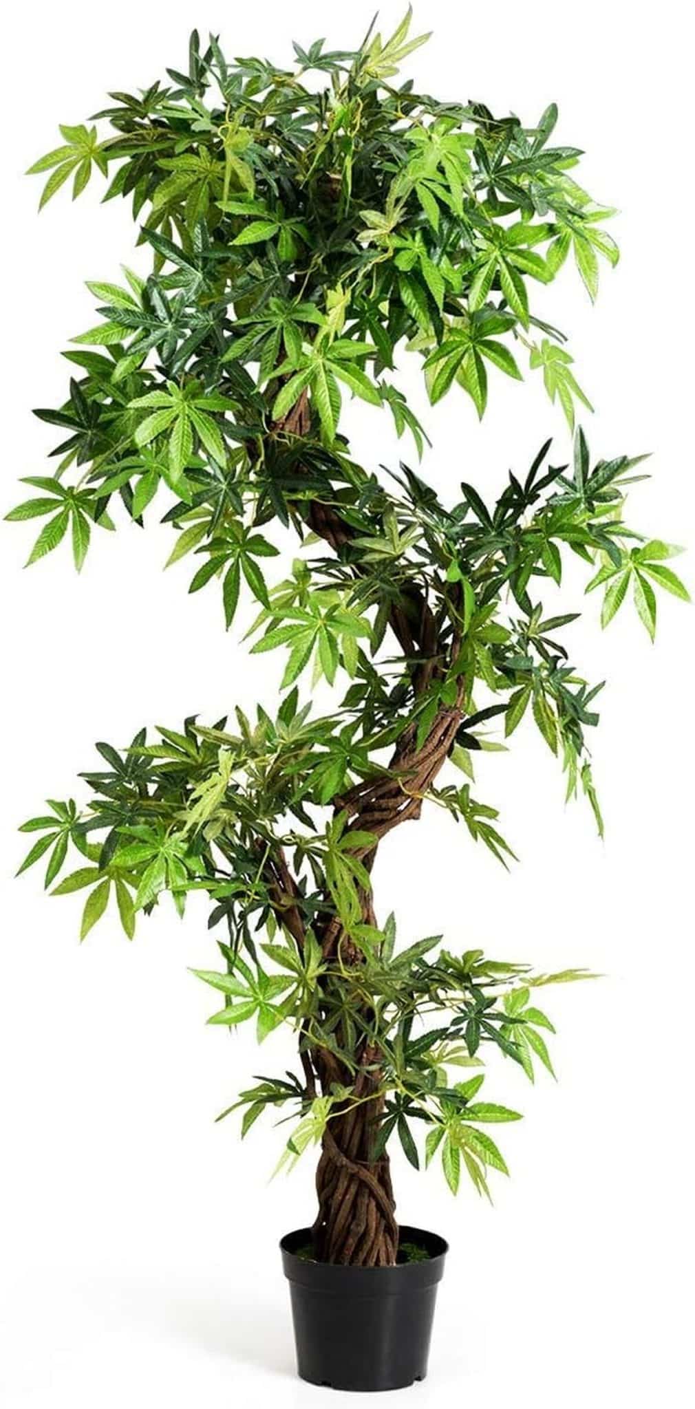 Avis arbre artificiel COSTWAY 160 cm en pot