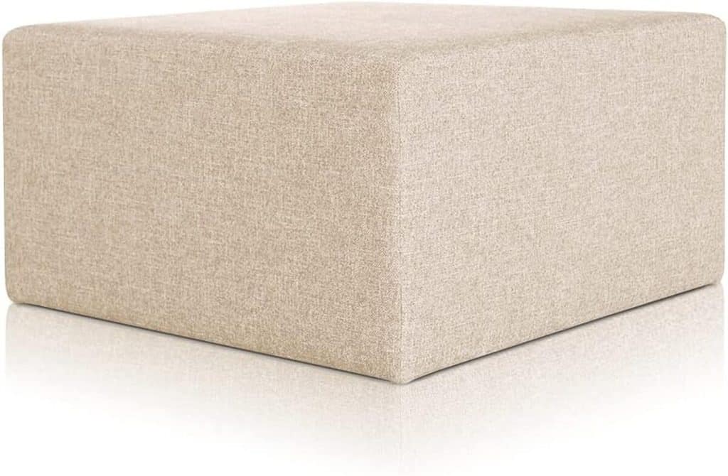 Avis pouf Deshome Minerva Beige : l'élégance italienne à vos pieds