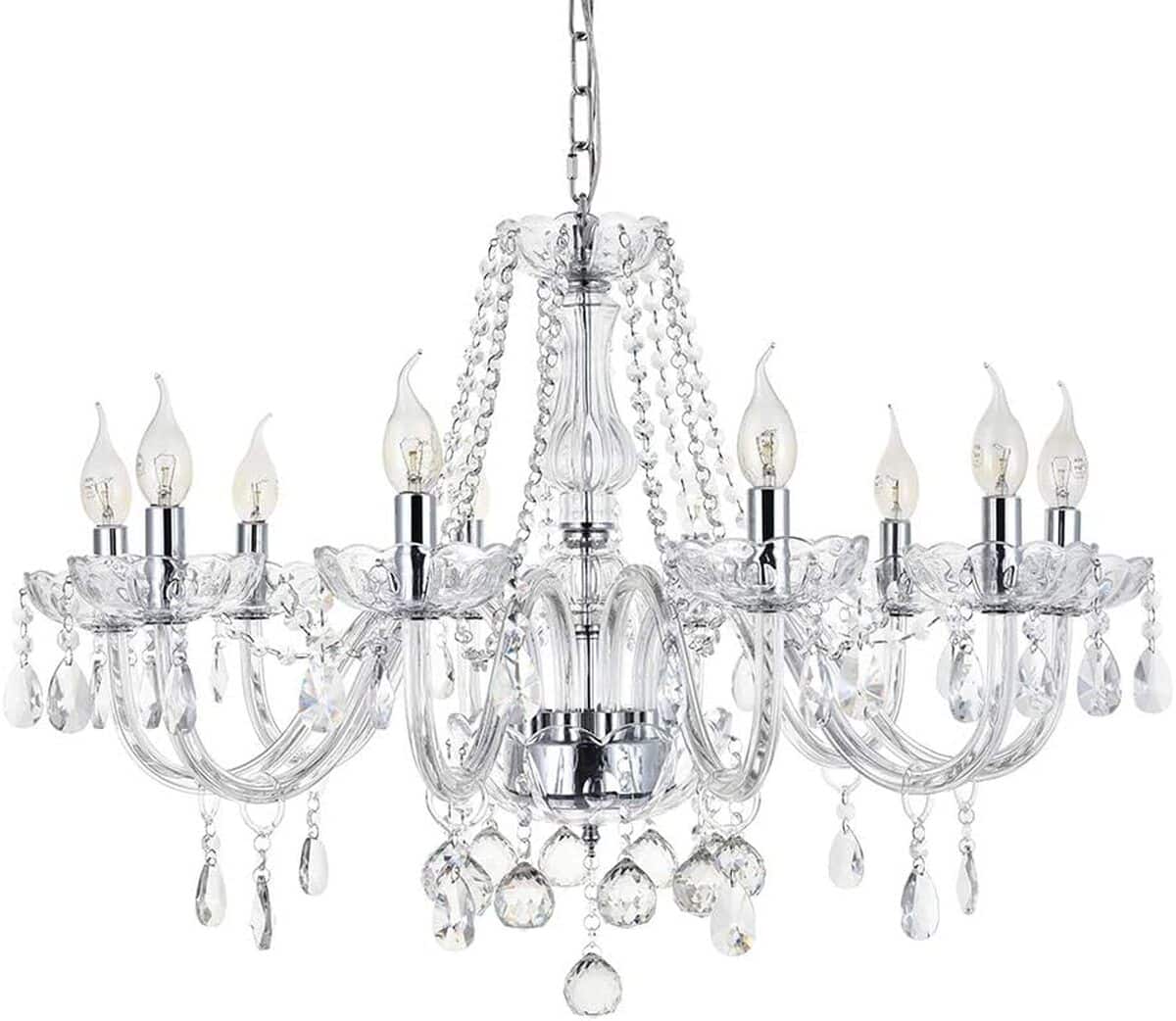 Avis sur le lustre A1A9 : élégance moderne en cristal K9