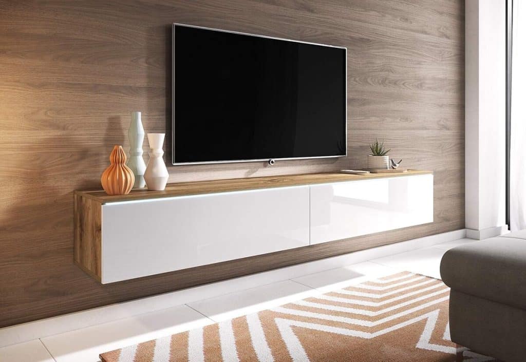 Test : meuble TV Blank 180 cm, style contemporain