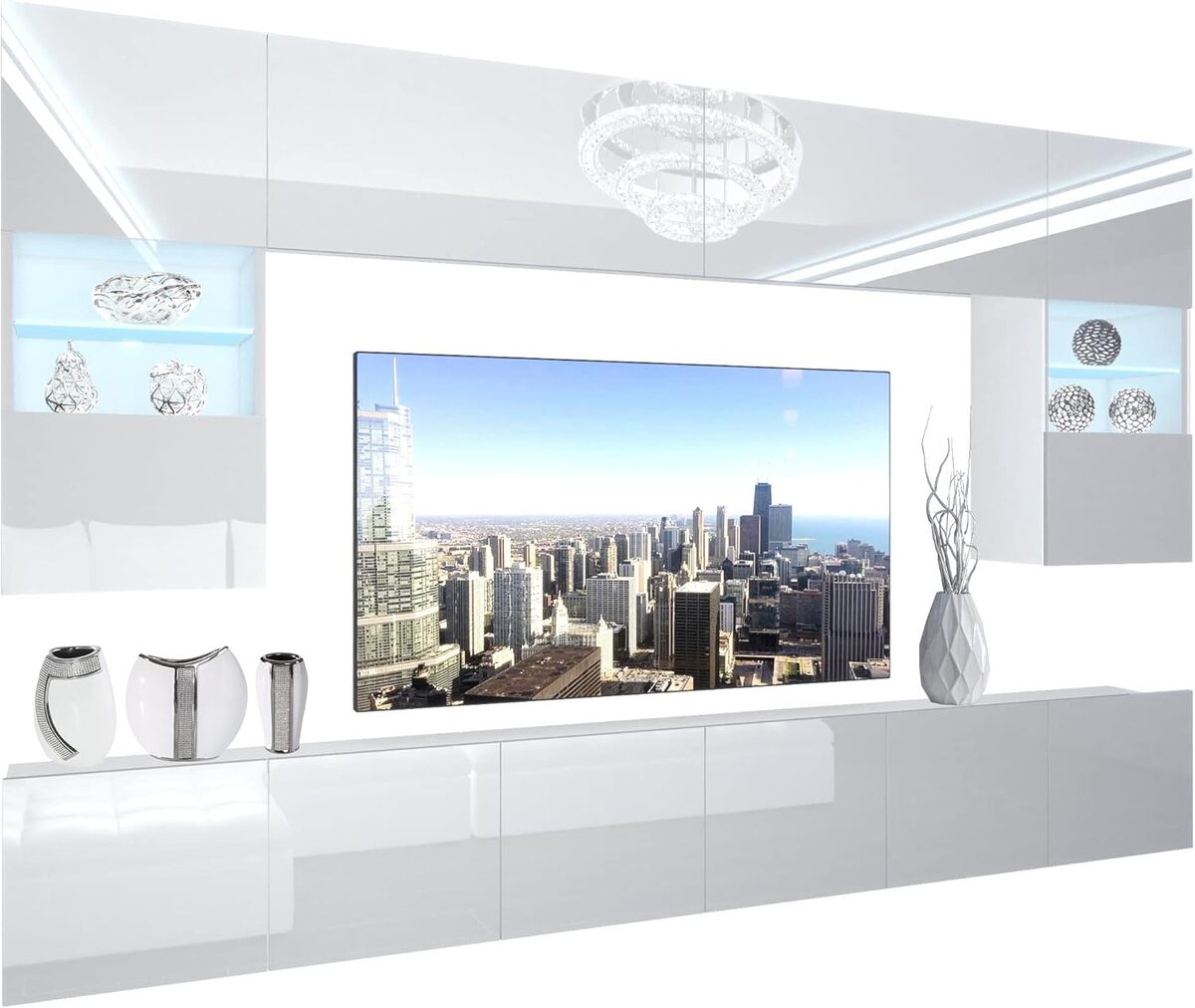 Test : meuble TV Nex de Belini avec LED