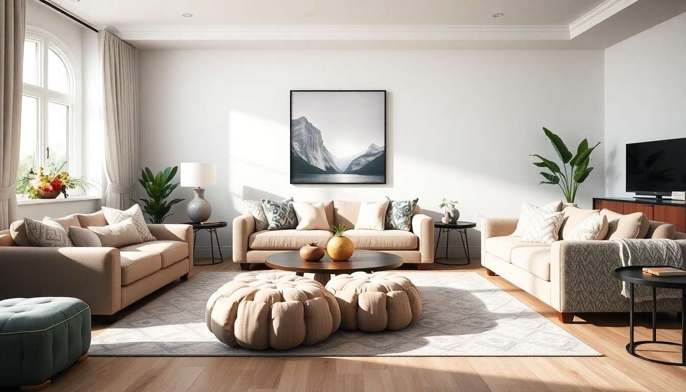 Choisir un pouf pour sublimer votre salon