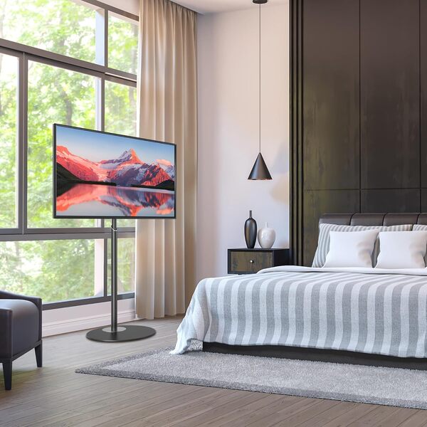 UPGRAVITY Meuble TV avec support pour écran plat/incurvé de 45 à 65