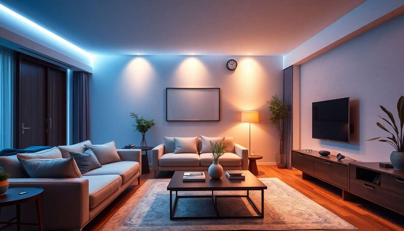 Luminaires intelligents : modernisez votre espace de vie
