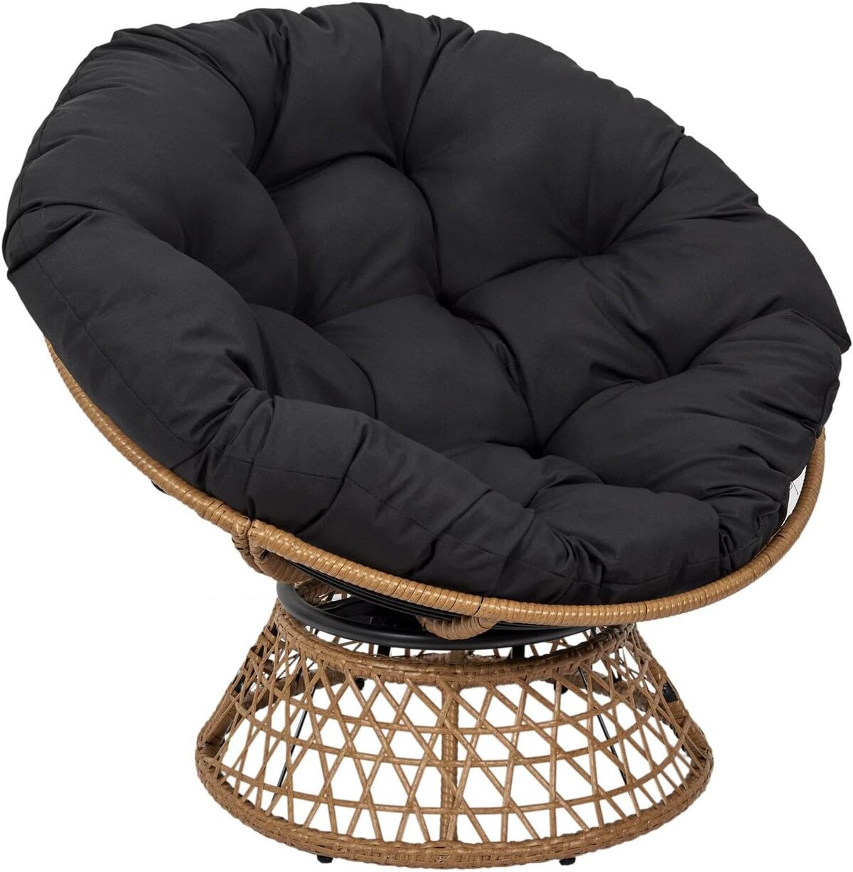 Avis : fauteuil pivotant extérieur Home Deco Factory, confort et style