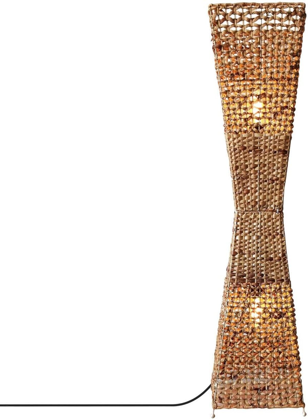 Avis : lampadaire LEDKIA Bijie boho-chic en fibres naturelles