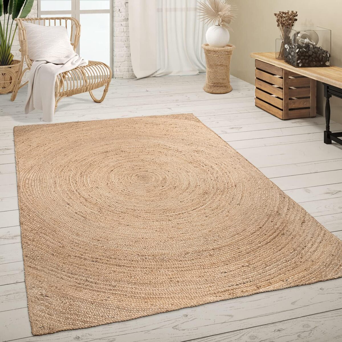 Avis sur le tapis boho Paco Home 300x400 cm en jute naturel