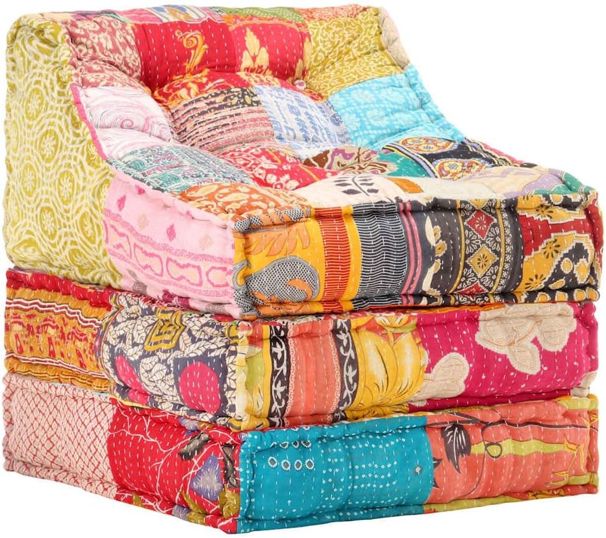 Test : canapé-lit modulable vidaXL patchwork