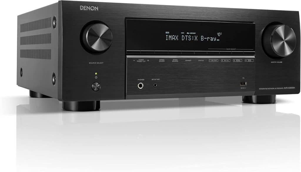 Test Denon AVC-X3800H : récepteur AV 9, 4 canaux 8K ultra-connecté
