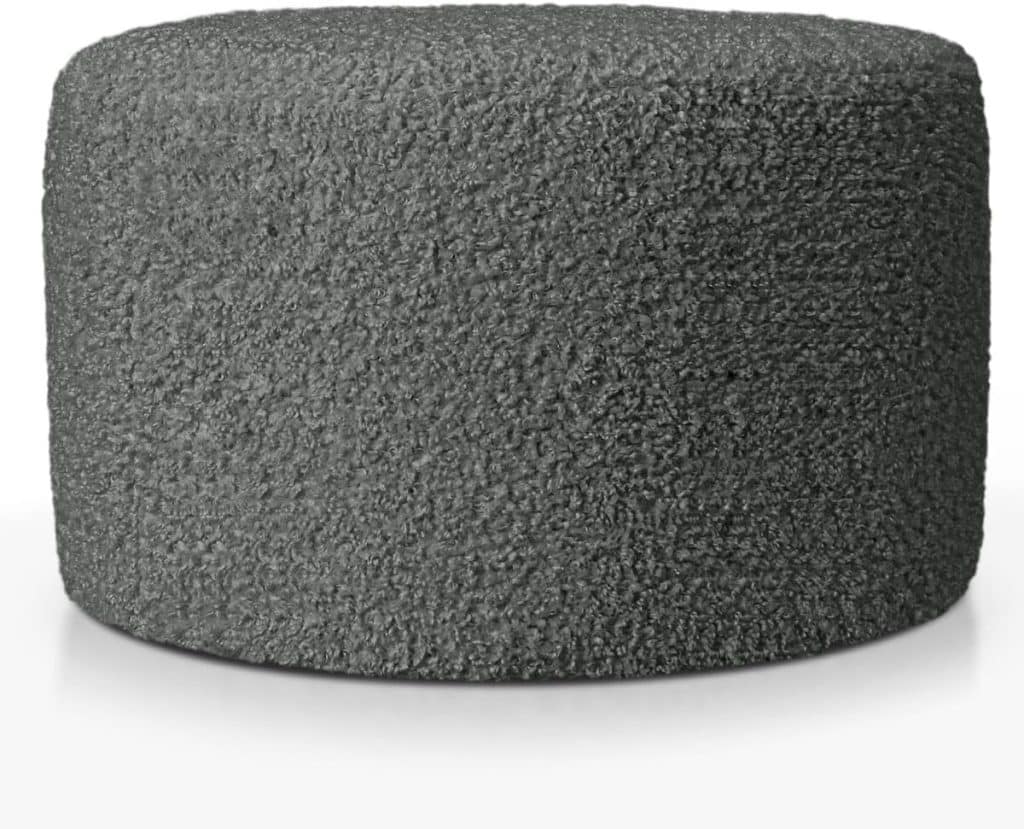 Test du pouf Deshome Iside : confort et élégance en gris graphite