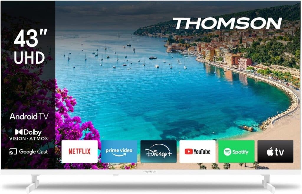 Test du téléviseur UHD Thomson 43 pouces 43UA5S13W-2025