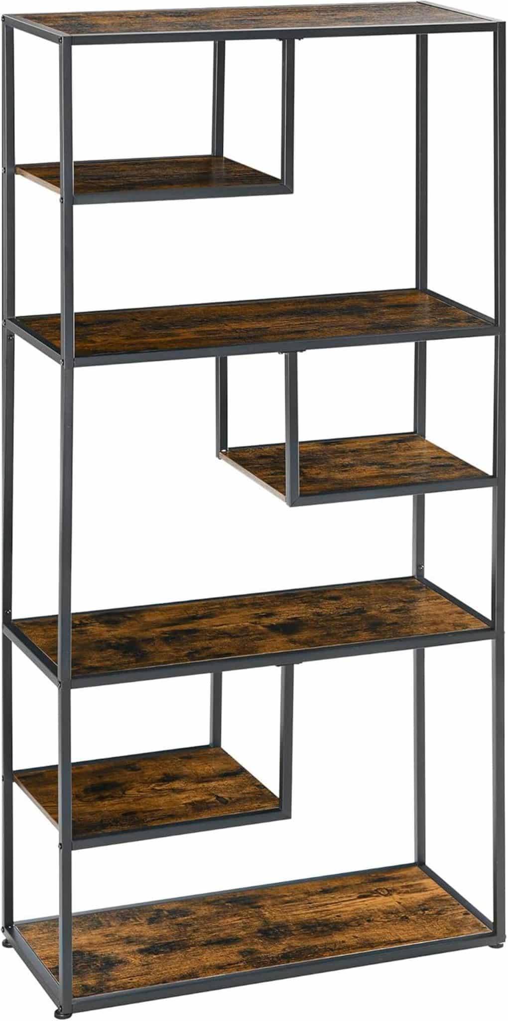 Test : étagère à 7 niveaux Homcom, design industriel