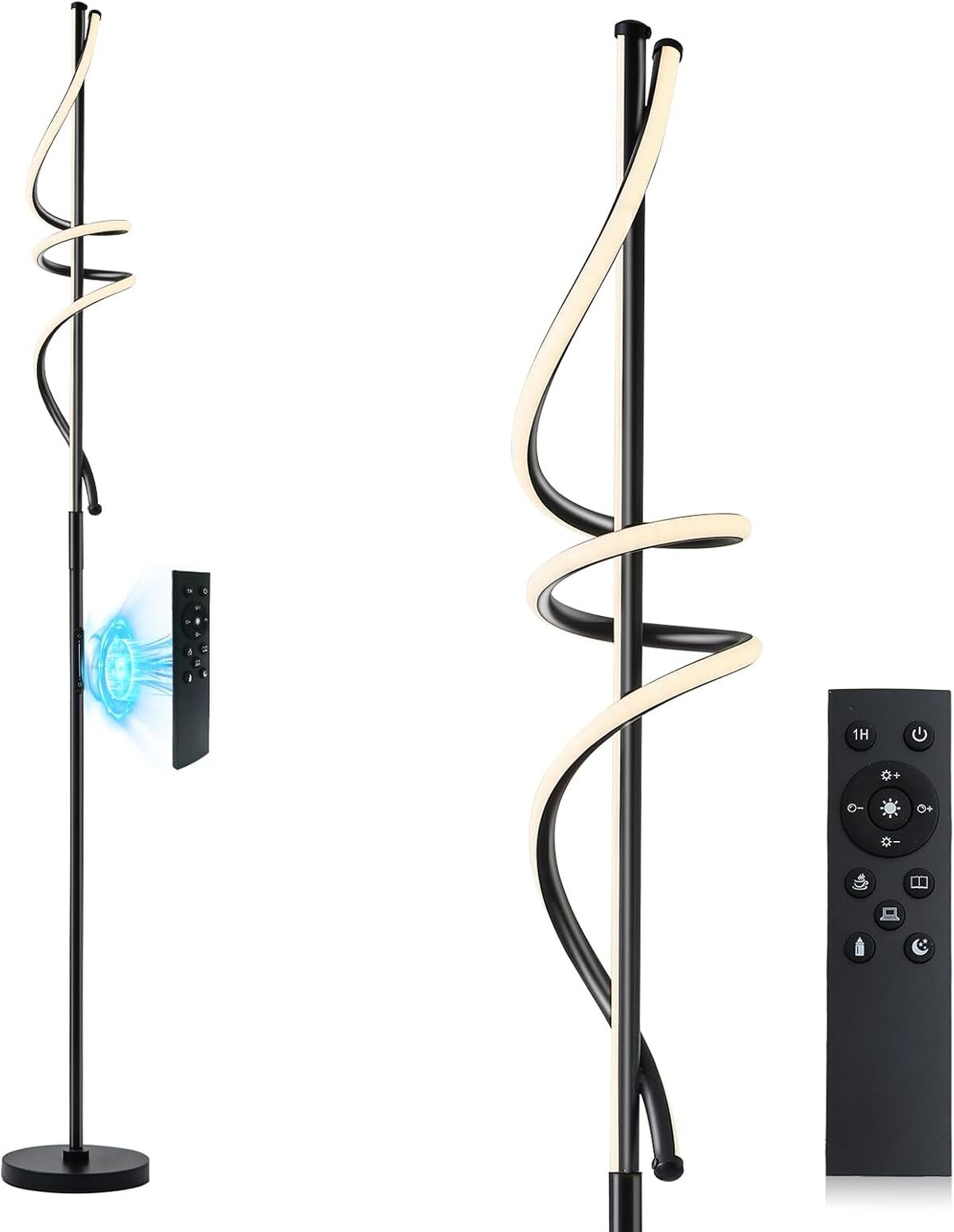 Test : lampadaire POWROL LED dimmable moderne 48W