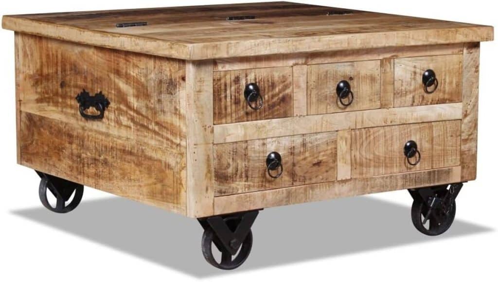 Test : table basse industrielle Festnight avec tiroir