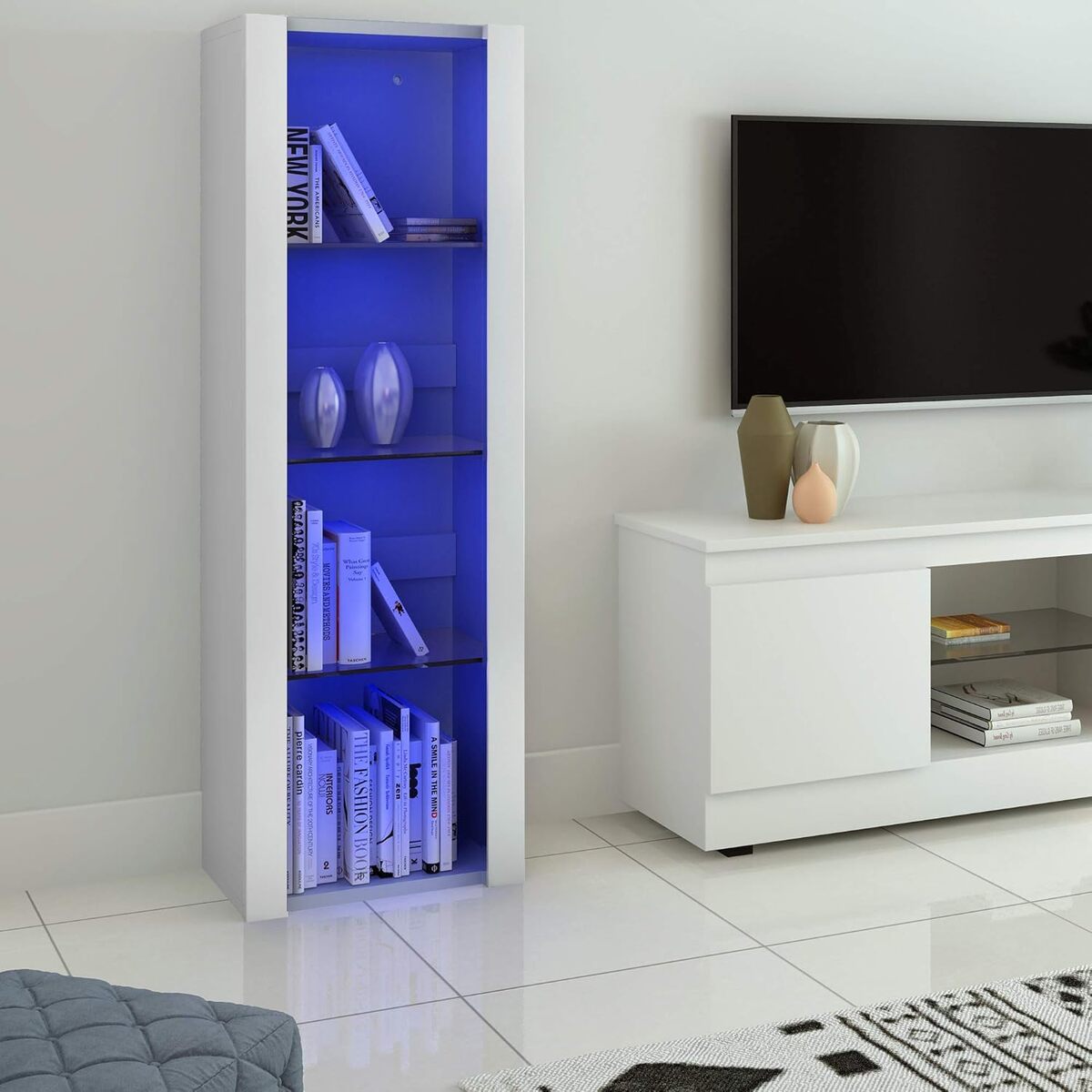 Test : vitrine Panana LED, design et pratique pour le salon