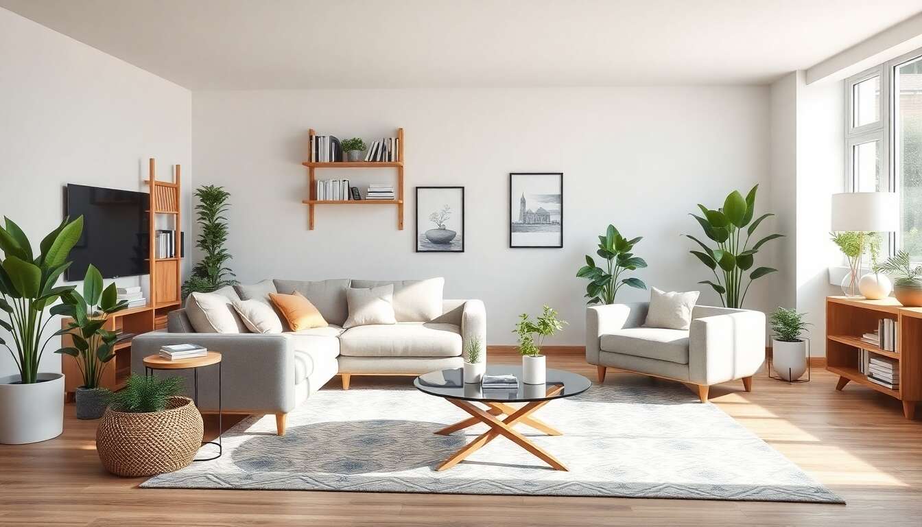 Optimiser la circulation pour un salon pratique