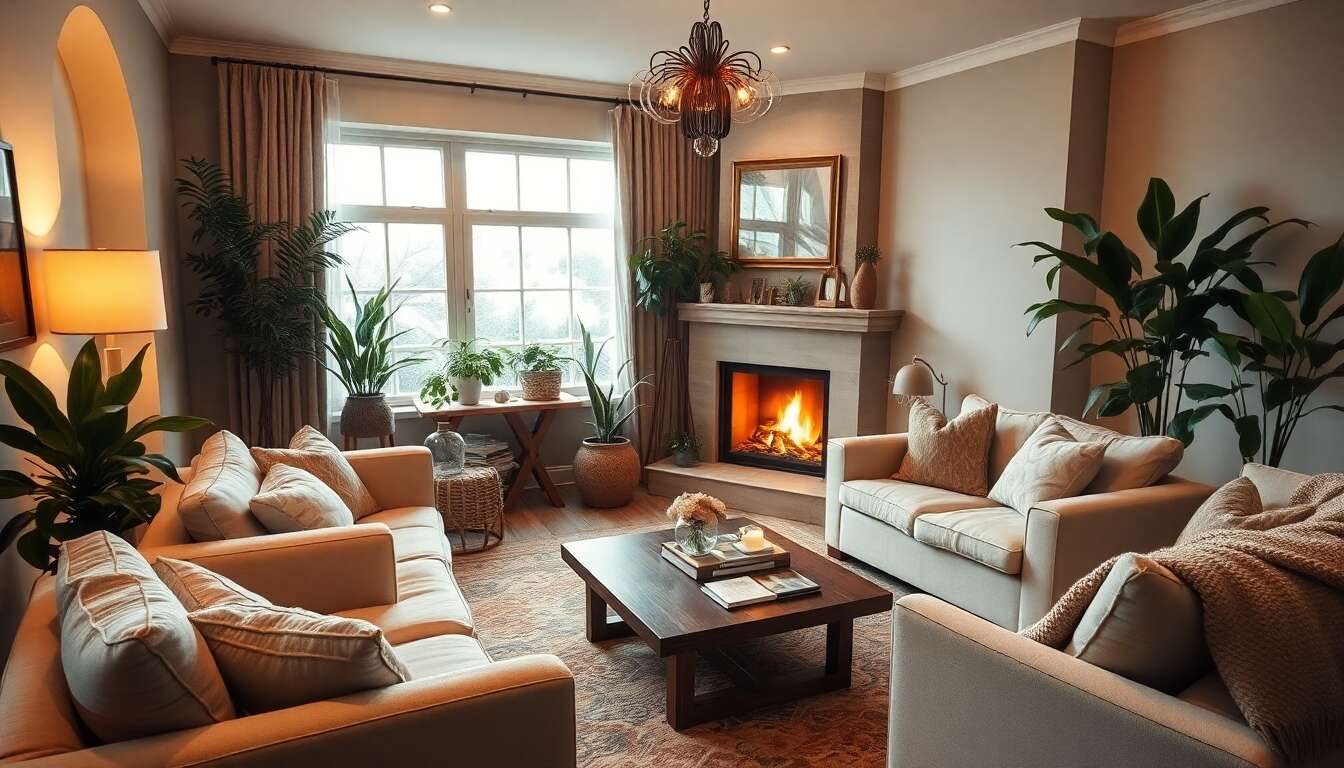 Jouer avec la lumi&egrave;re pour une ambiance chaleureuse