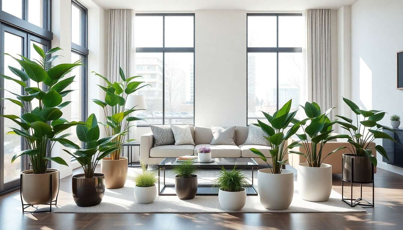 Plantes artificielles : apporter du style dans votre salon