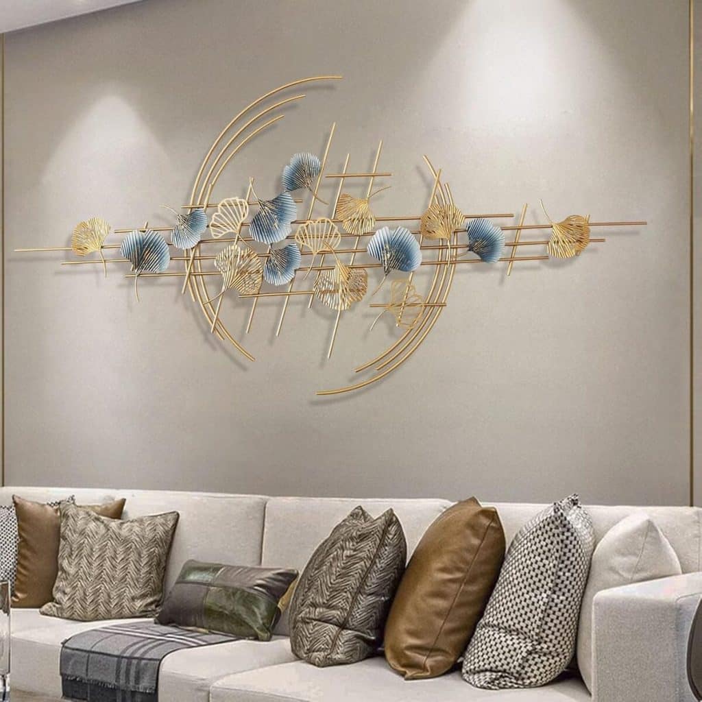 Avis sur la décoration murale Ainydie 3D feuille de ginkgo