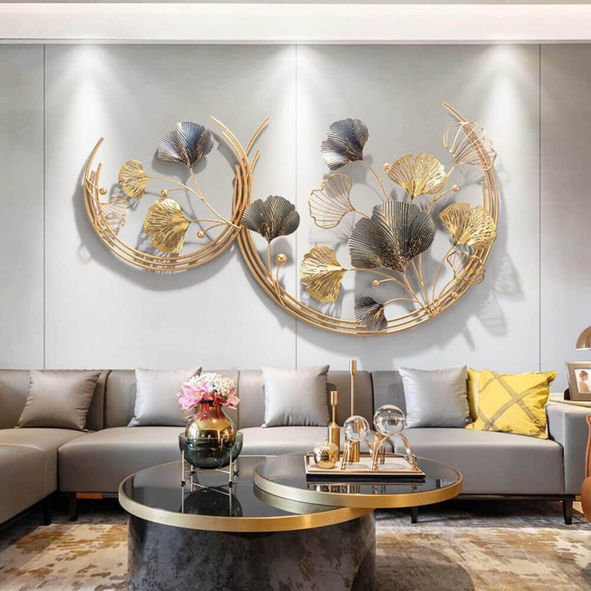 Avis sur la décoration murale Futchoy en métal Ginkgo