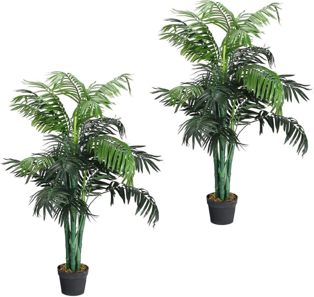 Avis sur le palmier artificiel Costway 110 cm : intérieur et extérieur
