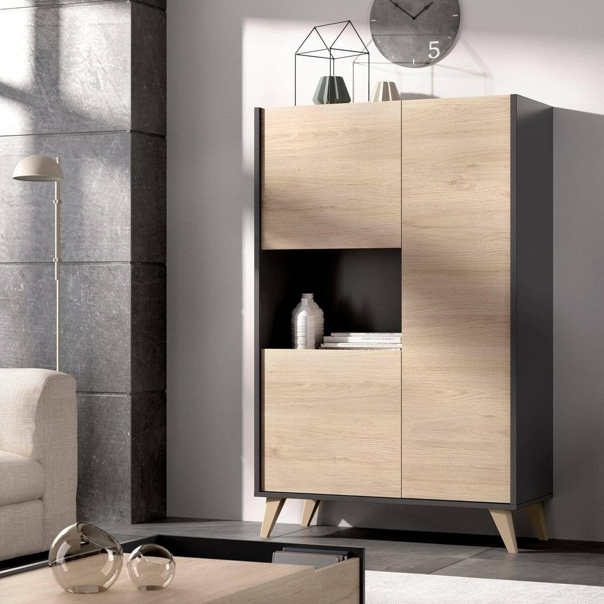 Test du buffet moderne Dmora Haut : style et fonctionnalité