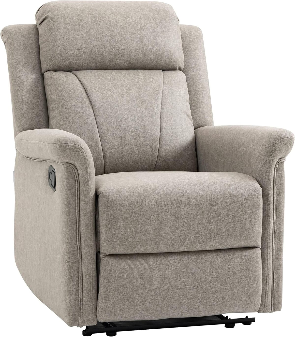 Test du fauteuil inclinable HOMCOM 135° en microfibre gris