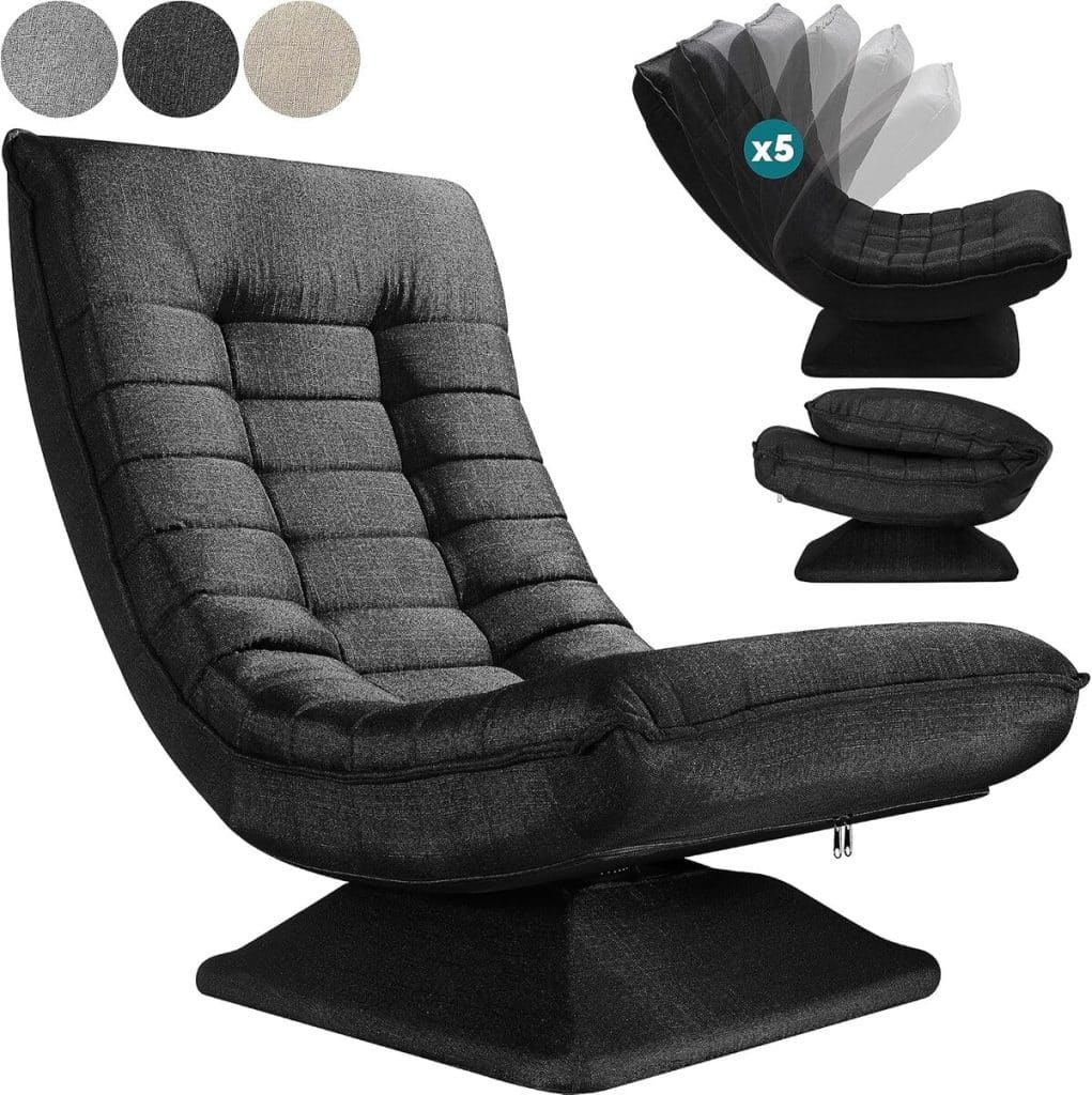 Test : fauteuil pivotant 360° Casaria® gaming 150kg