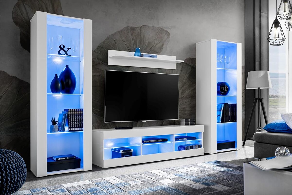 Test : meuble Komodee Tivoli avec LED bleues, chic et fonctionnel