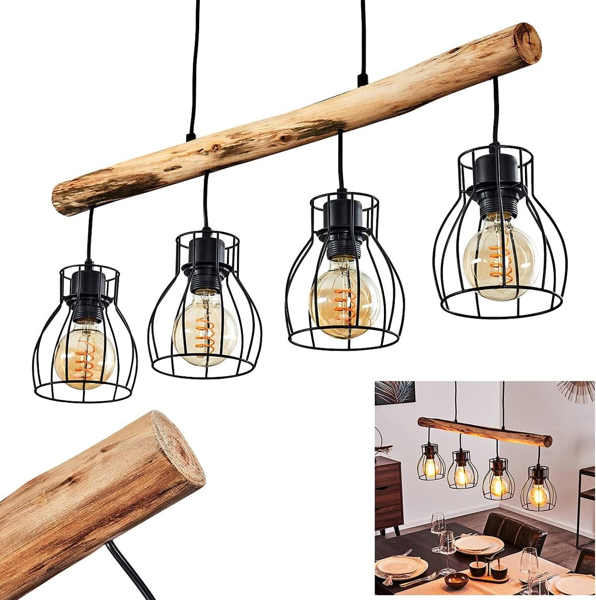Test : suspension Gondo de Hofstein, élégance métal et bois