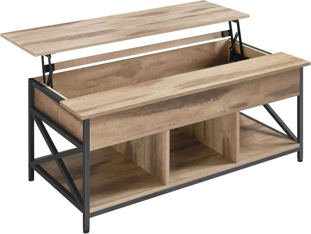 Test : table basse relevable VASAGLE LCT215K50