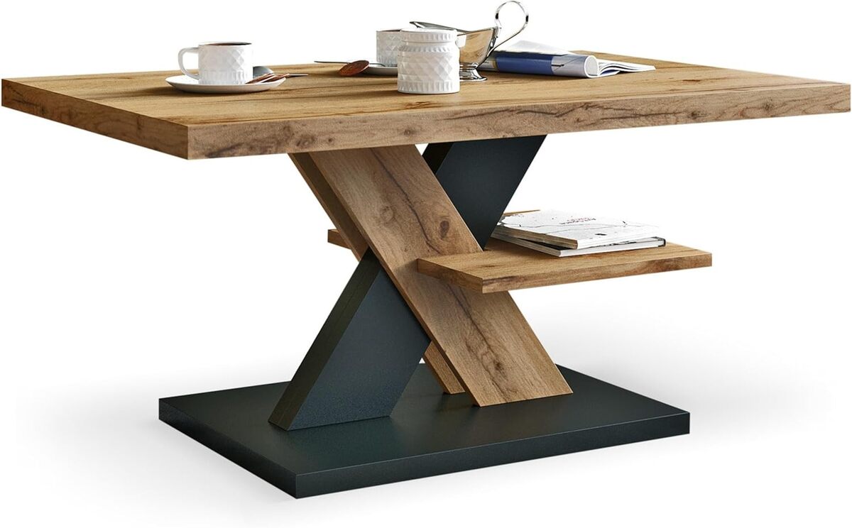 Test : table basse Viosimc en chêne Wotan et noir
