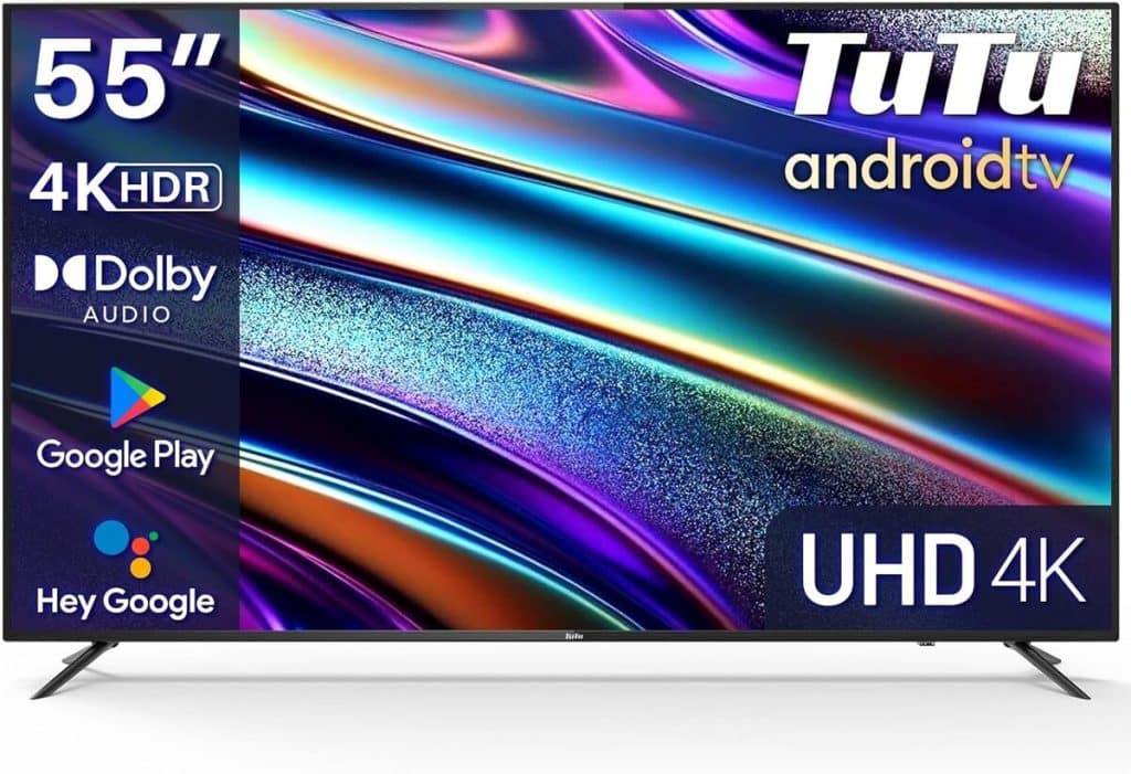 Test : tuTu TUS55UD1A, la smart TV 4K qui en met plein la vue