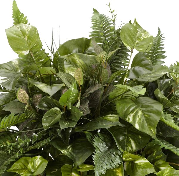 NearlyNatural 6674 Plante décorative en Soie avec Support Vert