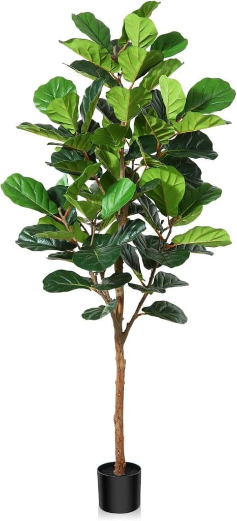 Avis Kazeila ficus lyrata artificiel 180cm : élégance et réalisme pour votre déco