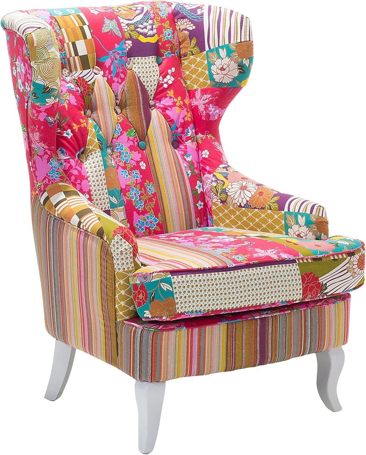 Avis sur le fauteuil patchwork Molde pop art