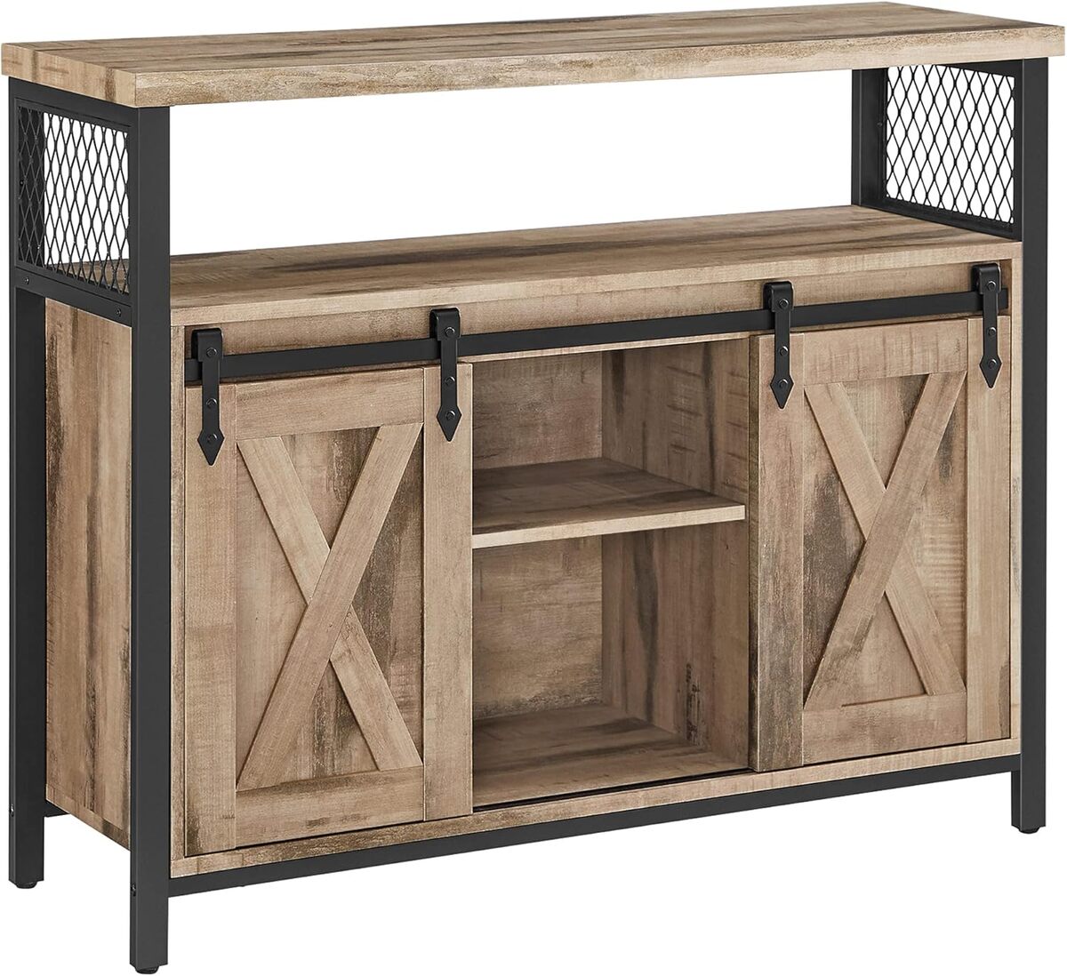 Test : buffet VASAGLE avec portes coulissantes, modèle LSC092B50