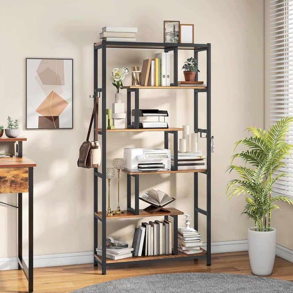 Test de la bibliothèque 6 niveaux YITAHOME pour un rangement industriel