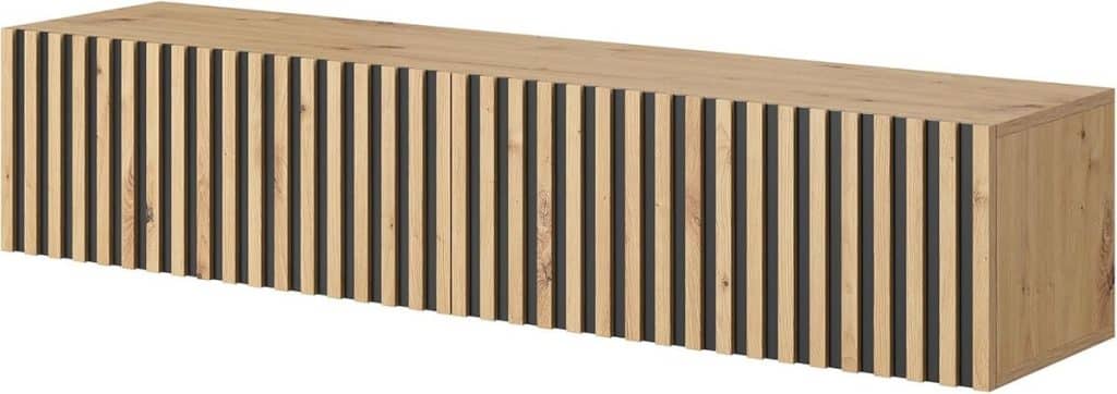 Test du meuble TV Selsey TELIRE 140 cm en chêne Artisan