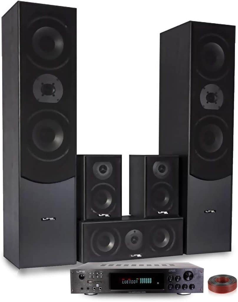 Test ensemble home-cinéma LTC E1004 : puissance sonore et fonctionnalités