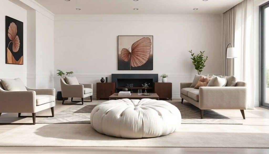 Le pouf de salon, la nouvelle tendance incontournable