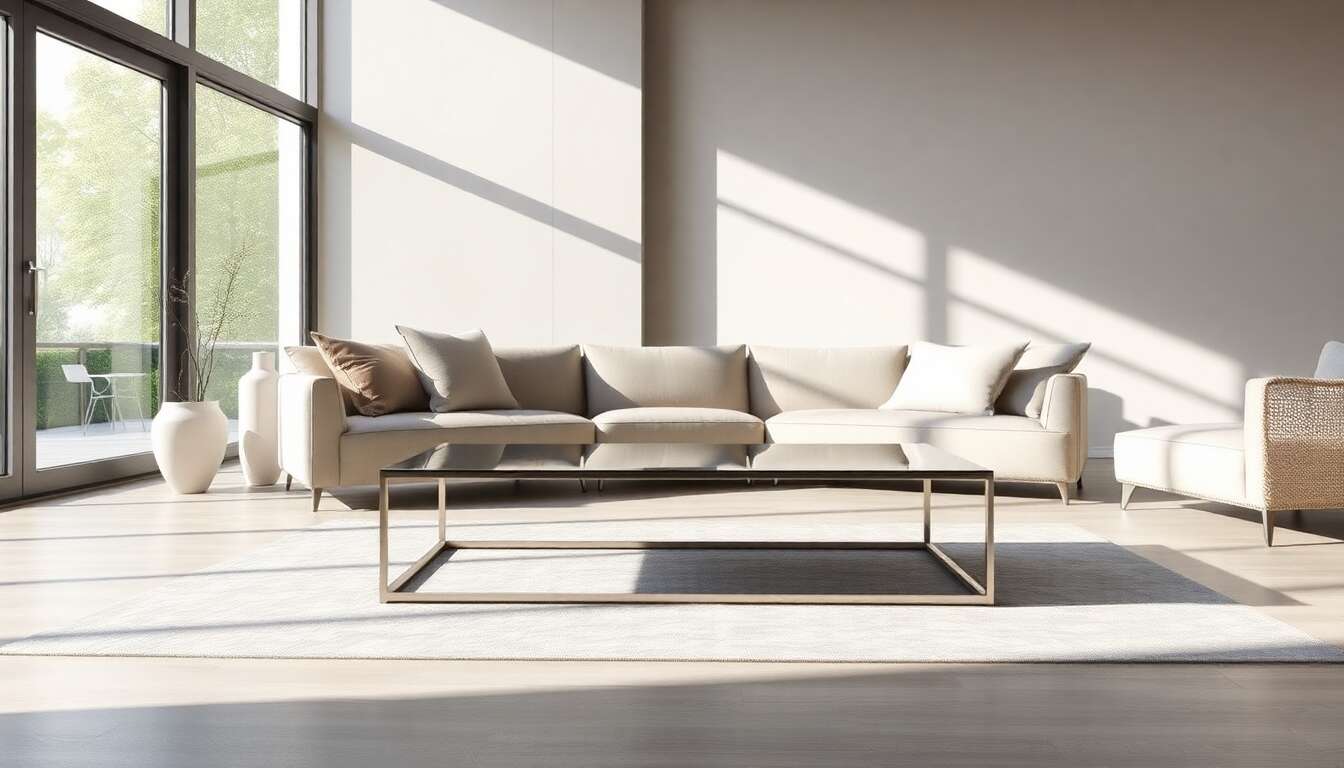 L'&eacute;l&eacute;gance du m&eacute;tal : minimaliste et contemporain