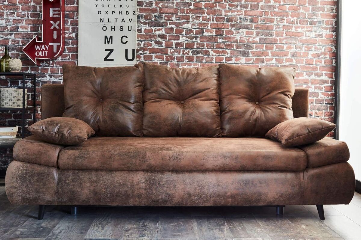 Avis sur le canapé convertible Larson de Best Mobilier : style rétro tendance